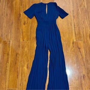 Aritzia Wilfred Navy Blue Jumpsuit